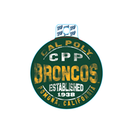Decal Free Ride CPP Broncos Est In Circle