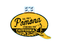Decal Whiffle Script Pomona Cali Surfing