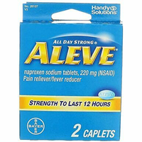 Aleve Caplets 2Ct Crd
