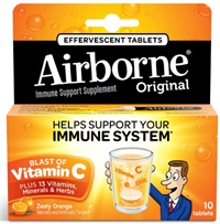 Airborne Eff Orange 10Ct