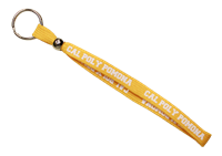 Keyring Wristlet Printed Classic Athletic Gold