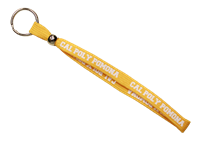 Wristlet Printed Classic Athletic Gold