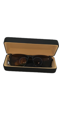 Ombre Eyewear Brown/Gold Sunglasses W/ Cleaning Cloth