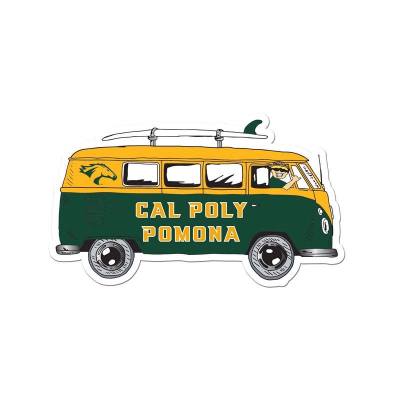 *Bestseller: Magnet Green Bus Cal Poly Pomona (SKU 124890151009)