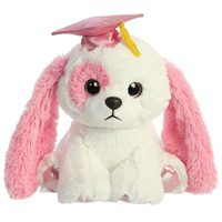 Grad Plush 8" Puppa-Lations Pink Puppy