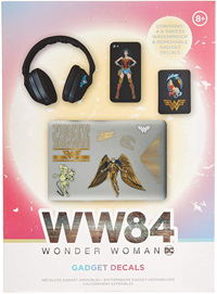Gadget Decals - Multi ASST 4Pk Bp Wonder Women 1984