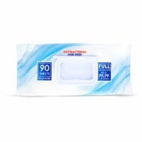 *CLOSE OUT: G&Y ANTIBACTERIAL HAND WIPES 90 SHEETS
