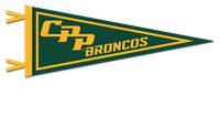 Pennant CPP Broncos Outline 9X24