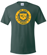 Tee Circle Sheild Dark Green