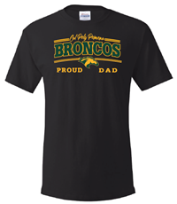 Dad Tee Proud Black