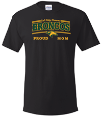 Mom Tee Proud Black