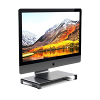 Satechi Slim Aluminum Monitor Stand Space Gray