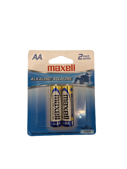 Maxell Battery Alkaline AA 2 Pack (SKU 125924321344)