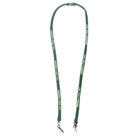 *New Item: Facemask Lanyard Green W/White Cal Poly Pomona