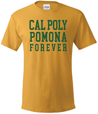 Tee: Cal Poly Pomona Forever Gold