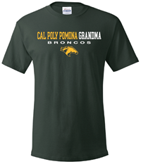 Grandma Tee Forest Green Grad