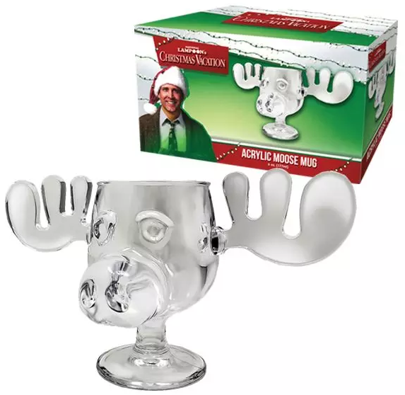 Arcylic Moose Mug - Gift Boxed 6 Oz / Lampoons Christmas Vacation