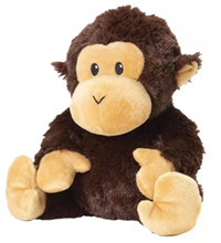 Plush Warmies Microwavable Chimp W/Lavender Scent