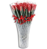 Scented Red Roses 16"