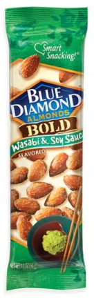 Blue Diamond Almonds Wasabi & Soy 1.5 Oz