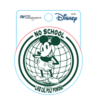 Decal B84 Disney No School Like Cal Poly W/Mickey Mouse