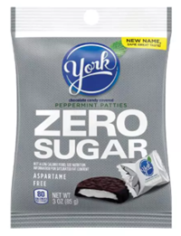 York Zero Sugar Peppermint Patties Bag 3 Oz