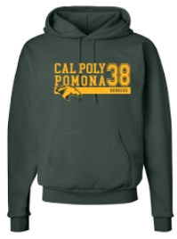 Value Hood Cal Poly Pomona Big 38 Dark Green (SKU 125998371425)