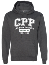 Value Hood Big CPP Arched Over Cal Poly Pomona Grey