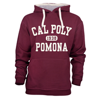 Hood Peerless Dlx Cal Poly Arched Over 1938 Over Pomona Maroon