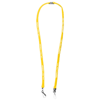 Facemask Lanyard Gold W/White Cal Poly Pomona