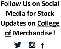 COLLEGE OF CLASS HAT BY CHAMPION *FOLLOW SOCIAL MEDIA FOR STOCK UPDATES!