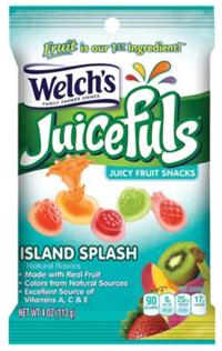 Welch's Juicefuls, Island Splash 4 Oz
