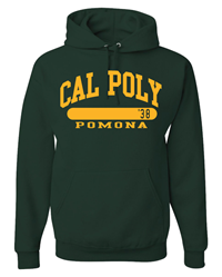 Hood CPP Over Cal Poly Dark Green