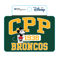 Decal Disney CPP Over 1938 Broncos W/Mickey