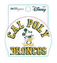 Decal Disney Cal Poly Pomona Arched Over Mickey & Broncos