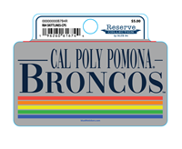 Decal Skittlines Screen Rainbow CPP Broncos