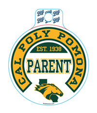 ***New Item: Decal Cal Poly Pomona Parent Est 1938