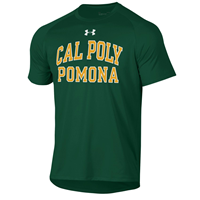 Tee Tech 2.0 Cal Poly Arched Over Pomona Forest Green