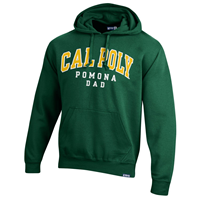 Dad Hood Big Cotton Classic Arch Cal Poly Pomona Field Green