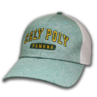 Cap Adjustable Diamond Performance Arched CPP Over Pomona Green Heather