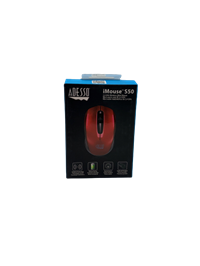 Adesso Wireless Mini Mouse - Red Bp