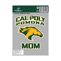 Decal 4X4 Mom Decal Green/Gold
