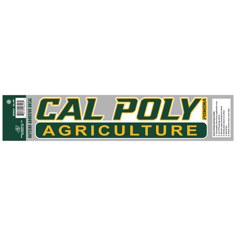 Decal College Of Agriculture Green/Gold (SKU 126218661439)