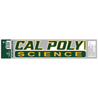 Decal College Of Science Green/Gold