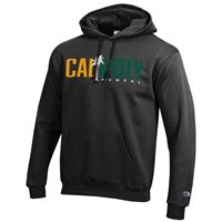 Hood Dual Process Twill/Sp Cal Poly W/Palm Black