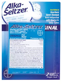 Alka Seltzer Single Dose