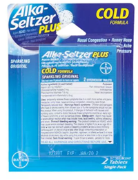 Alka Seltzer Plus Single Dose