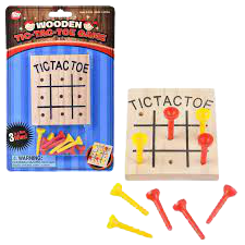 Wood Tic Tac Toe Game CD (SKU 126346371435)