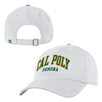  Cap Relaxed Twill Cal Poly Arched 3D Green On Yellow On White