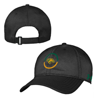  UA Cap Men's Zone Adjustable Circle Horse Logo Black